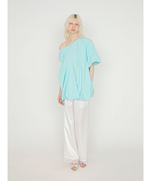 SORIN(ソリン )の「Asymmetric Balloon Tunic/アシンメトリック バルーンチュニック(Tシャツ/カットソー・レディース・ミント/グレー/ホワイト・38)」の8枚目の写真