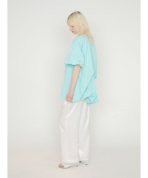 SORIN(ソリン )の「Asymmetric Balloon Tunic/アシンメトリック バルーンチュニック(Tシャツ/カットソー・レディース・ミント/グレー/ホワイト・38)」の9枚目の写真