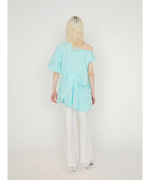 SORIN(ソリン )の「Asymmetric Balloon Tunic/アシンメトリック バルーンチュニック(Tシャツ/カットソー・レディース・ミント/グレー/ホワイト・38)」の10枚目の写真