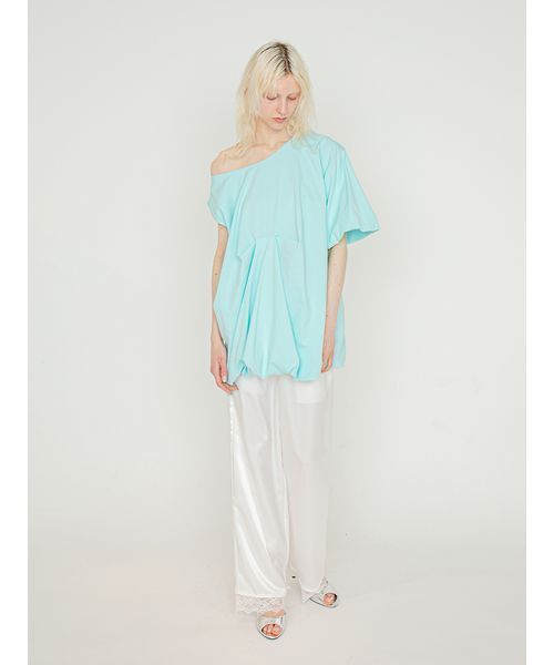SORIN(ソリン )の「Asymmetric Balloon Tunic/アシンメトリック バルーンチュニック(Tシャツ/カットソー・レディース・ミント/グレー/ホワイト・38)」の12枚目の写真