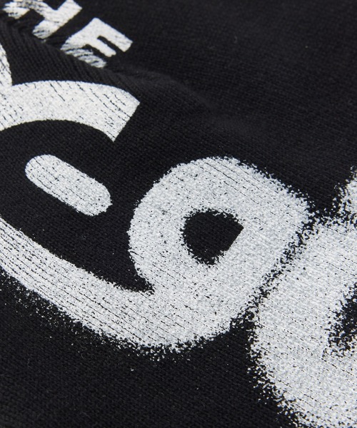 X-girl(エックスガール)の「HEAVY DISTRESSED LOGO BEANIE(ニットキャップ/ビーニー・レディース・ブラック/オリーブ・ONE SIZE)」の15枚目の写真