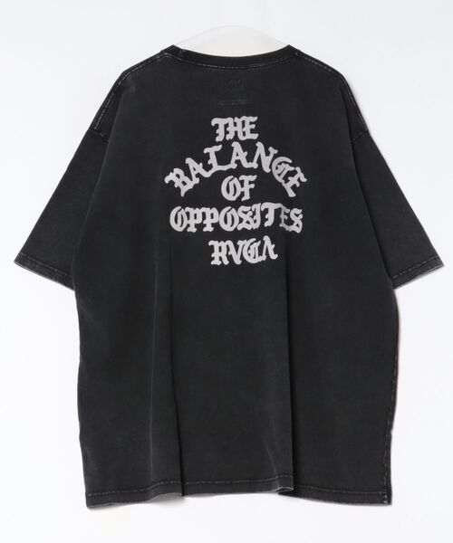 RVCA（ルーカ）の「RVCA メンズ VA OE ST Tシャツ 【2026年春夏モデル】（Tシャツ/カットソー・メンズ・ブラック系その他2/ブラック/ホワイト・SMALL/MEDIUM/LARGE/X-LARGE/XX-LARGE）」の4枚目の写真