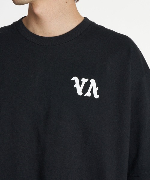 RVCA（ルーカ）の「RVCA メンズ VA OE ST Tシャツ 【2026年春夏モデル】（Tシャツ/カットソー・メンズ・ブラック系その他2/ブラック/ホワイト・SMALL/MEDIUM/LARGE/X-LARGE/XX-LARGE）」の7枚目の写真