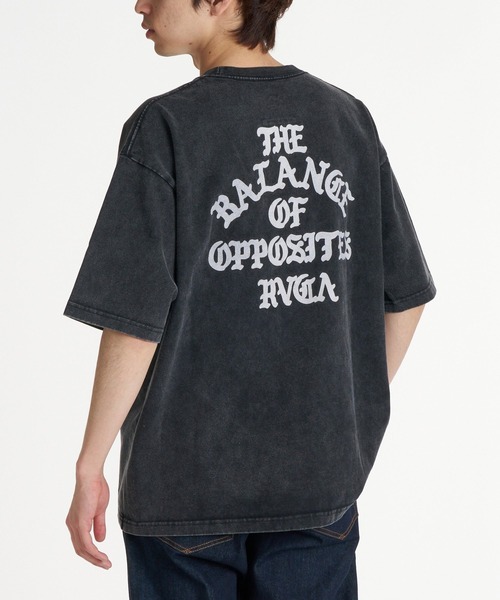 RVCA（ルーカ）の「RVCA メンズ VA OE ST Tシャツ 【2026年春夏モデル】（Tシャツ/カットソー・メンズ・ブラック系その他2/ブラック/ホワイト・SMALL/MEDIUM/LARGE/X-LARGE/XX-LARGE）」の10枚目の写真
