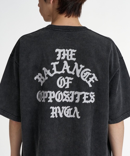 RVCA（ルーカ）の「RVCA メンズ VA OE ST Tシャツ 【2026年春夏モデル】（Tシャツ/カットソー・メンズ・ブラック系その他2/ブラック/ホワイト・SMALL/MEDIUM/LARGE/X-LARGE/XX-LARGE）」の12枚目の写真