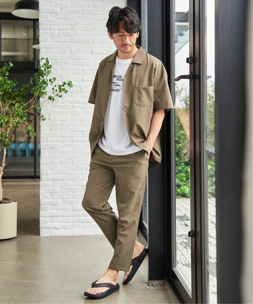 ikka(イッカ)の「【MonoMax × 小泉孝太郎】Reflax(R)冷感UVイージーアンクルパンツ「小泉孝太郎さん着用モデル」(その他パンツ・メンズ・ブラウン系その他/チャコール/ネイビー/グリーン・S/M/L/XL)」の18枚目の写真