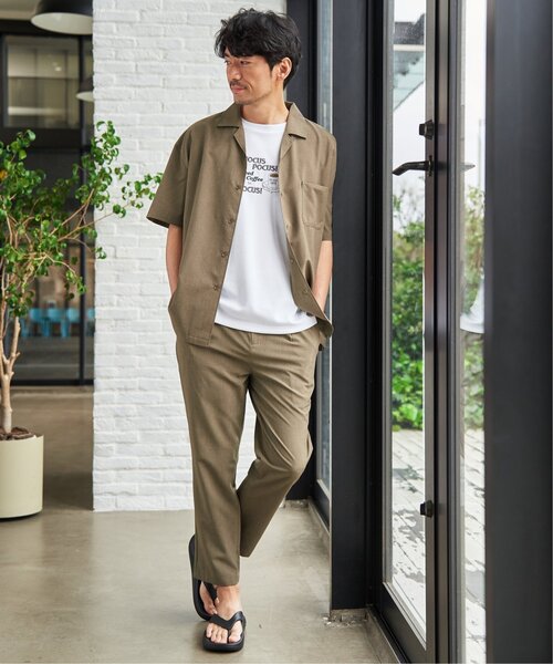 ikka(イッカ)の「【MonoMax × 小泉孝太郎】Reflax(R)冷感UVイージーアンクルパンツ「小泉孝太郎さん着用モデル」(その他パンツ・メンズ・ブラウン系その他/チャコール/ネイビー/グリーン・S/M/L/XL)」の19枚目の写真