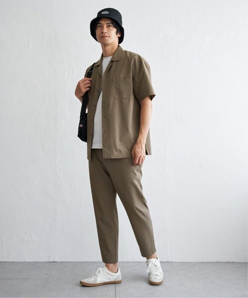 ikka(イッカ)の「【MonoMax × 小泉孝太郎】Reflax(R)冷感UVイージーアンクルパンツ「小泉孝太郎さん着用モデル」(その他パンツ・メンズ・ブラウン系その他/チャコール/ネイビー/グリーン・S/M/L/XL)」の11枚目の写真