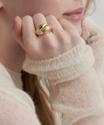 curved bold ring (R021_gold)