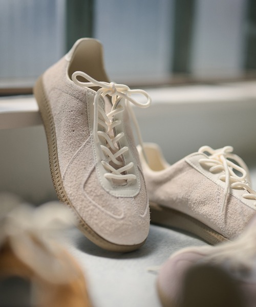 LAULEN(ローレン)の「german trainer sneakers / ジャーマントレーナー スニーカー(スニーカー・レディース・ブラウン/アイボリー/キャメル/グレー・23cm/24cm/25cm)」の10枚目の写真