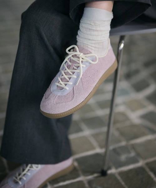 LAULEN(ローレン)の「german trainer sneakers / ジャーマントレーナー スニーカー(スニーカー・レディース・ブラウン/アイボリー/キャメル/グレー・23cm/24cm/25cm)」の18枚目の写真