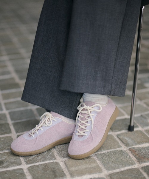 LAULEN(ローレン)の「german trainer sneakers / ジャーマントレーナー スニーカー(スニーカー・レディース・ブラウン/アイボリー/キャメル/グレー・23cm/24cm/25cm)」の19枚目の写真