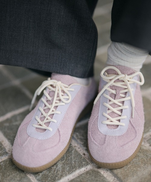 LAULEN(ローレン)の「german trainer sneakers / ジャーマントレーナー スニーカー(スニーカー・レディース・ブラウン/アイボリー/キャメル/グレー・23cm/24cm/25cm)」の22枚目の写真