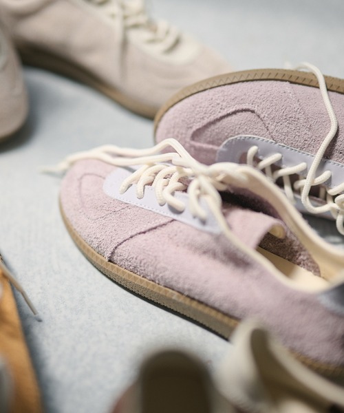 LAULEN(ローレン)の「german trainer sneakers / ジャーマントレーナー スニーカー(スニーカー・レディース・ブラウン/アイボリー/キャメル/グレー・23cm/24cm/25cm)」の17枚目の写真
