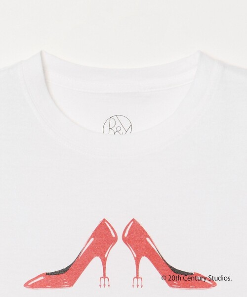 BEAUTY&YOUTH UNITED ARROWS(ビューティーアンドユースユナイテッドアローズ)の「【別注】<プラダを着た悪魔2> シアー プリント Tシャツ(Tシャツ/カットソー・レディース・その他2/その他1/ライトグレー・FREE)」の13枚目の写真