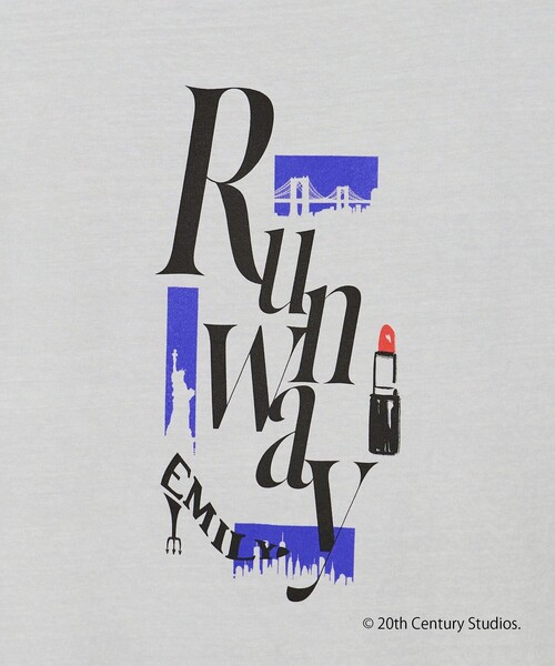 BEAUTY&YOUTH UNITED ARROWS(ビューティーアンドユースユナイテッドアローズ)の「【別注】<プラダを着た悪魔2> シアー プリント Tシャツ(Tシャツ/カットソー・レディース・その他2/その他1/ライトグレー・FREE)」の19枚目の写真