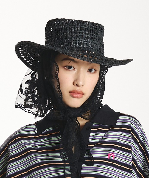 Odds(オッズ)の「(odds)ARGYLE POKEPIE HAT(ハット・レディース・ブラック/ベージュ・ONE SIZE)」の15枚目の写真