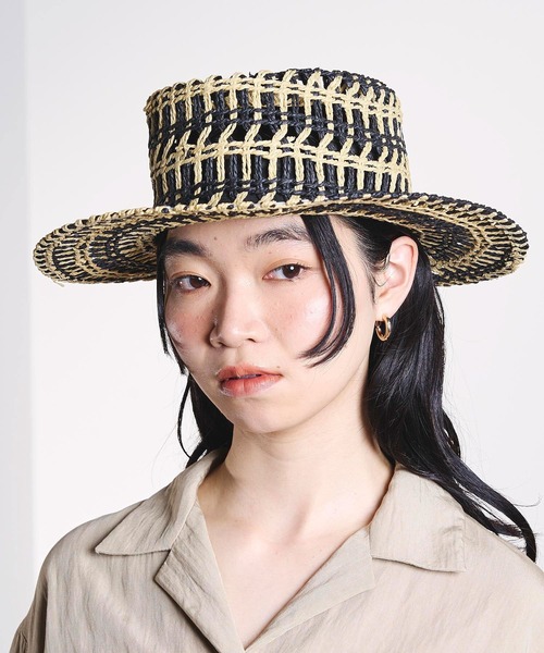 Odds(オッズ)の「(odds)ARGYLE POKEPIE HAT(ハット・レディース・ブラック/ベージュ・ONE SIZE)」の11枚目の写真