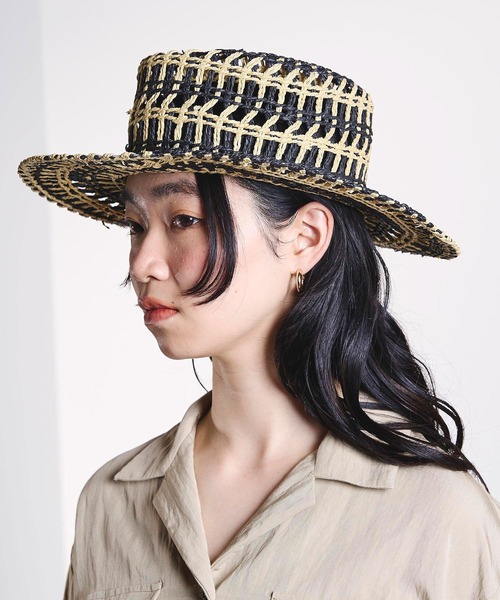 Odds(オッズ)の「(odds)ARGYLE POKEPIE HAT(ハット・レディース・ブラック/ベージュ・ONE SIZE)」の10枚目の写真