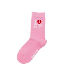 APEE BY A BATHING APE（エイピーバイアベイシングエイプ）の「APEE LOGO SOCKS #5（ソックス/靴下）」