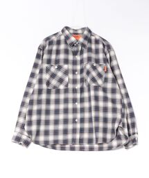 【72】【it】【UNIVERSAL OVERALL】OMBRE CHECK LS ST