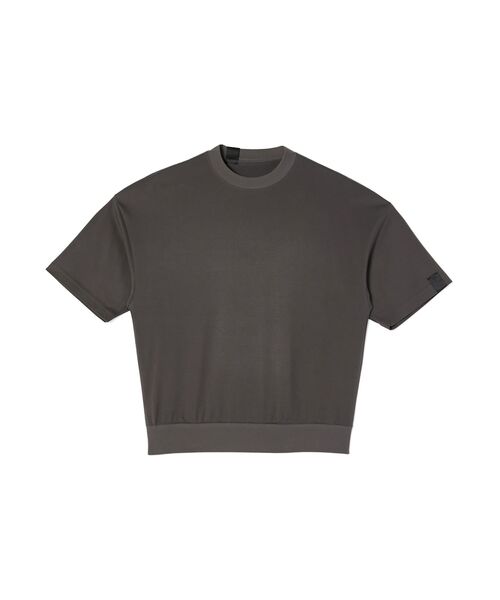 N.HOOLYWOOD COMPILE LINE エヌハリウッド ミスターハリウッド コンパイルライン 25SS 日本製 BIG T-SHIRT 度詰天竺 ビッグTシャツ 2251-CS51-025 peg 40 CHARCOAL 半袖 定価24,200円 トップス【新古品】【中古】【N.HOOLYWOOD COMPILE LINE】 T-SHIRT（Tシャツ/カットソー）｜N.HOOLYWOOD COMPILE（N.ハリウッド