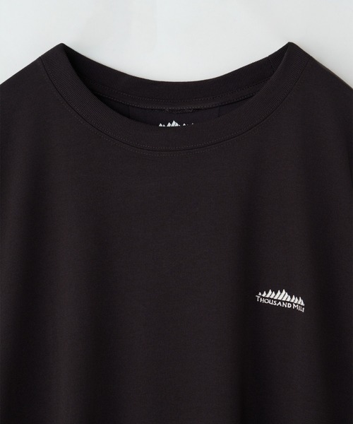 THOUSAND MILE（サウザンドマイル）の「[L's]ロングスリーブワンピースT/C JERSEY<抗菌防臭、吸水速乾、毛玉防止>（ワンピース・レディース・グレー/ネイビー/ブラック/チャコールグレー・FREE）」の6枚目の写真