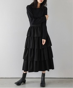 BORDERS at BALCONY/ボーダーズアットバルコニー】RESORT FRINGE DRESS
