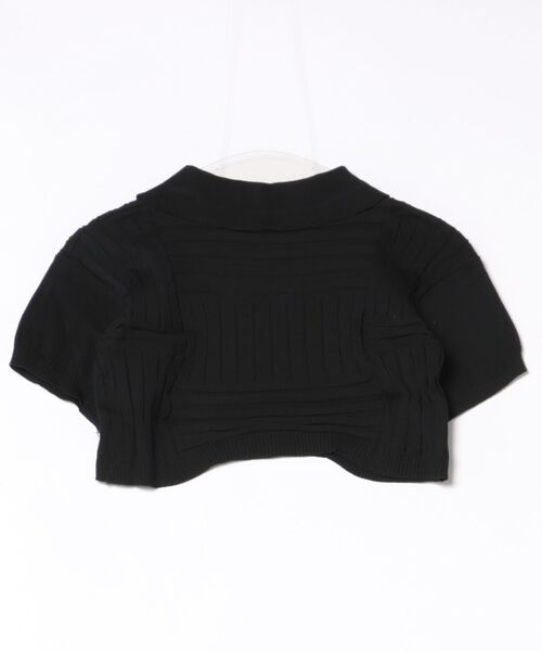 GORGE(ゴージ)の「パターン編みスキッパートップス(Tシャツ/カットソー・レディース・アイボリー/ベージュ/ブラック・F)」の16枚目の写真