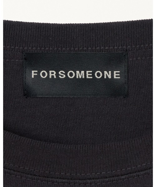 FORSOMEONE（フォーサムワン）の「FORSOMEONE POCKET TEE（Tシャツ/カットソー・メンズ・ダークグレー・46/44/50/48）」の11枚目の写真