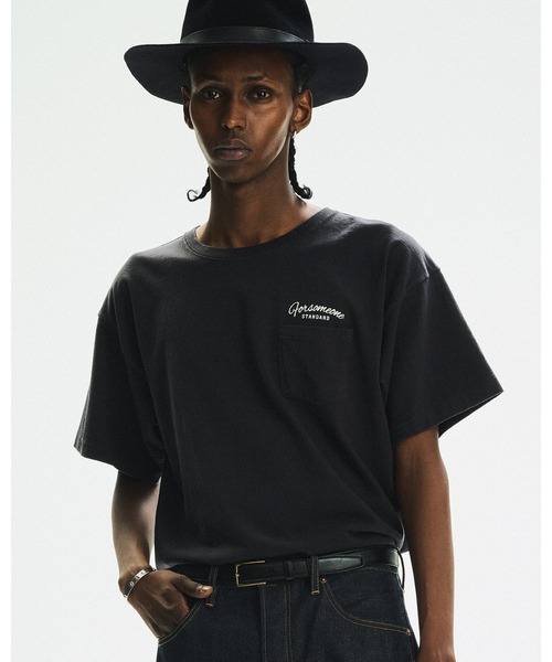 FORSOMEONE（フォーサムワン）の「FORSOMEONE POCKET TEE（Tシャツ/カットソー・メンズ・ダークグレー・46/44/50/48）」の15枚目の写真