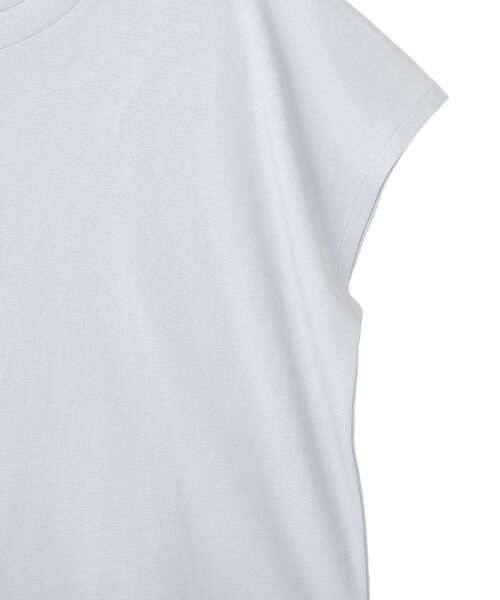 AMERICAN HOLIC(アメリカンホリック)の「【抗菌防臭】フレンチスリーブプルオーバー(Tシャツ/カットソー・レディース・サックスブルー/ブラック/オフホワイト/ブラウン/キャメル・L/M)」の9枚目の写真