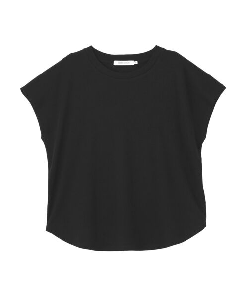 AMERICAN HOLIC(アメリカンホリック)の「【抗菌防臭】フレンチスリーブプルオーバー(Tシャツ/カットソー・レディース・サックスブルー/ブラック/オフホワイト/ブラウン/キャメル・L/M)」の14枚目の写真