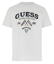 Guess | FLAGS Cord Tee Tシャツ 半袖(Tシャツ/カットソー)