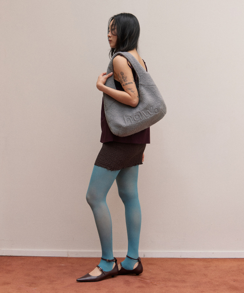 HAVEAWHALE(ハブアホエール)の「mini wool pebble bag (GR)(トートバッグ・レディース・その他・FREE)」の5枚目の写真
