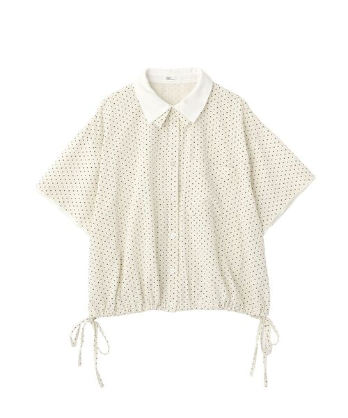 CRAFT STANDARD BOUTIQUE(クラフトスタンダードブティック)の「レイヤードライクショートスリーブシャツ(シャツ/ブラウス・レディース・ドット/ブルー/ブラウン・FREE)」の21枚目の写真