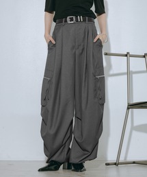 floral cargo pants / 小花柄ワイドカーゴパンツ（カーゴパンツ