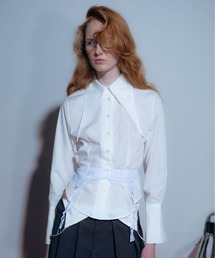 Carmelo（カーメロ）の「Long Collar Femme Fit Shirts / ロングカラーシャツ（シャツ/ブラウス）」