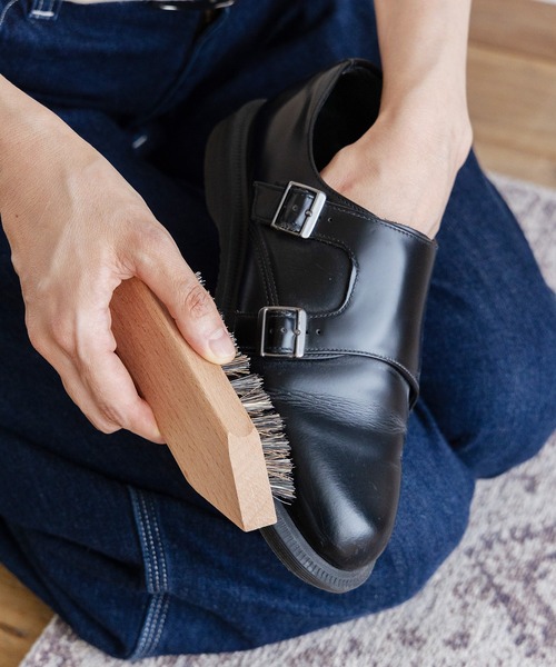 REDECKER(レデッカー)の「REDECKER(レデッカー)靴ブラシ 13cm(シューケア用品・レディース・ナチュラル・ONE SIZE)」の1枚目の写真