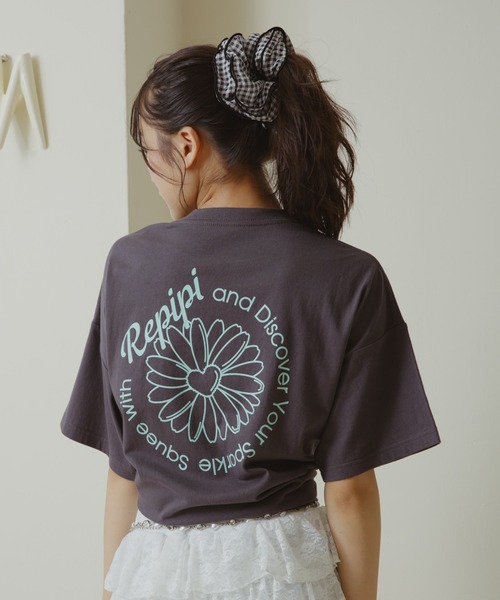 repipi armario｜レピピアルマリオのTシャツ/カットソー（ブラック
