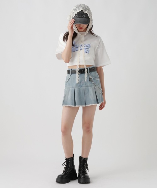 repipi armario(レピピ アルマリオ)の「【綿100%】最強きゃわTEE2(Tシャツ/カットソー・キッズ・ピンク/ホワイト/ホワイト系その他2/グレー/ブルー系その他/ホワイト系その他/ブラック系その他/スミクロ・SMALL/MEDIUM/LARGE)」の10枚目の写真
