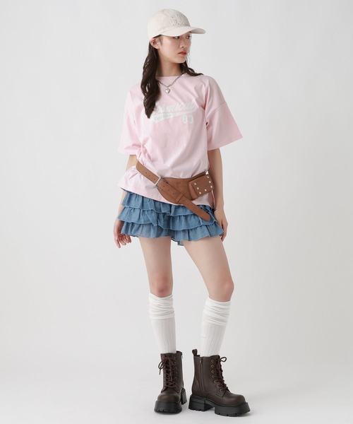 repipi armario(レピピ アルマリオ)の「【綿100%】最強きゃわTEE2(Tシャツ/カットソー・キッズ・ピンク/ホワイト/ホワイト系その他2/グレー/ブルー系その他/ホワイト系その他/ブラック系その他/スミクロ・SMALL/MEDIUM/LARGE)」の12枚目の写真