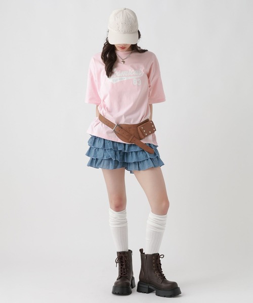 repipi armario(レピピ アルマリオ)の「【綿100%】最強きゃわTEE2(Tシャツ/カットソー・キッズ・ピンク/ホワイト/ホワイト系その他2/グレー/ブルー系その他/ホワイト系その他/ブラック系その他/スミクロ・SMALL/MEDIUM/LARGE)」の13枚目の写真