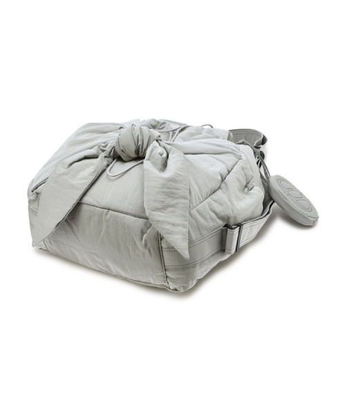 athe（アテ）の「[RUBAN] グレーリボンバックパック兼ショルダーバッグ L AABA5F901G2（ショルダーバッグ・レディース・グレー・FREE）」の6枚目の写真