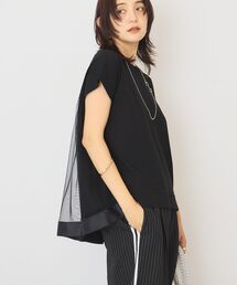 【接触冷感】バックチュールドッキングプルオーバー
