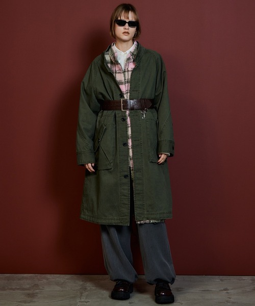 MAISON SPECIAL(メゾンスペシャル)の「【2026Autumn PRE-ORDER】Mods Coat with Liner/ライナー付きモッズコート(モッズコート・レディース・ブラック/ブラウン/カーキ・FREE)」の3枚目の写真