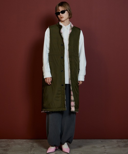 MAISON SPECIAL(メゾンスペシャル)の「【2026Autumn PRE-ORDER】Mods Coat with Liner/ライナー付きモッズコート(モッズコート・レディース・ブラック/ブラウン/カーキ・FREE)」の5枚目の写真