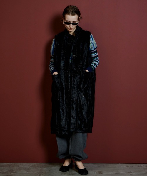 MAISON SPECIAL(メゾンスペシャル)の「【2026Autumn PRE-ORDER】Mods Coat with Liner/ライナー付きモッズコート(モッズコート・レディース・ブラック/ブラウン/カーキ・FREE)」の10枚目の写真