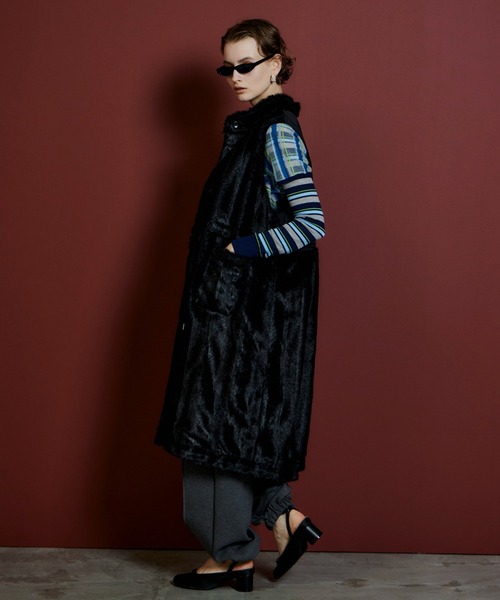 MAISON SPECIAL(メゾンスペシャル)の「【2026Autumn PRE-ORDER】Mods Coat with Liner/ライナー付きモッズコート(モッズコート・レディース・ブラック/ブラウン/カーキ・FREE)」の12枚目の写真