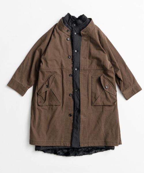 MAISON SPECIAL(メゾンスペシャル)の「【2026Autumn PRE-ORDER】Mods Coat with Liner/ライナー付きモッズコート(モッズコート・レディース・ブラック/ブラウン/カーキ・FREE)」の17枚目の写真